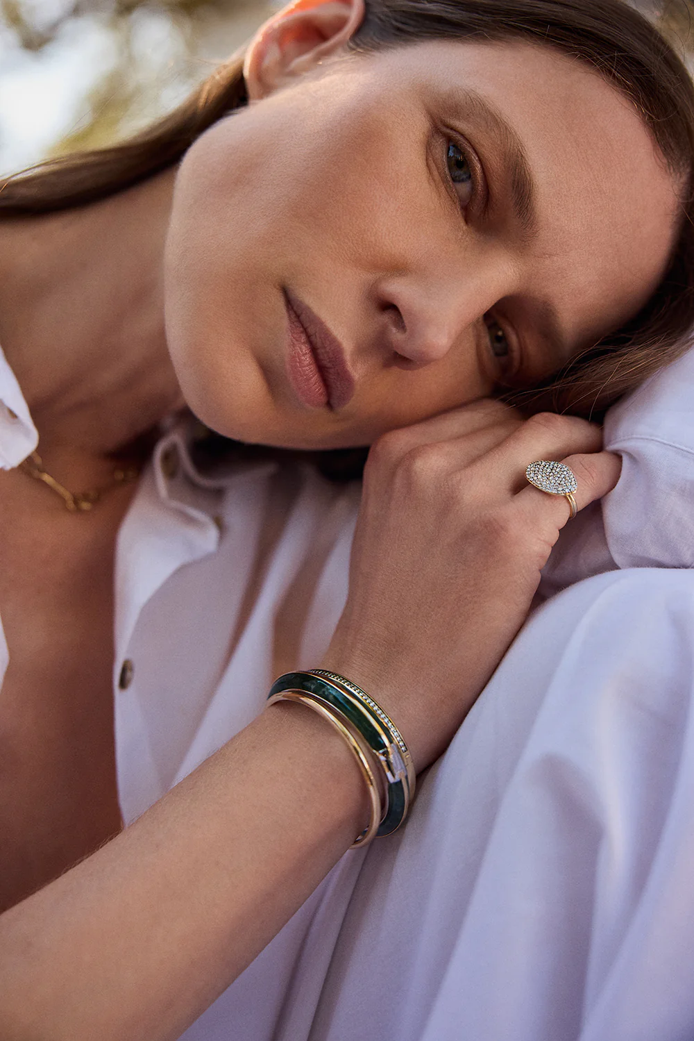 Classic Gold Bangle - Image 3